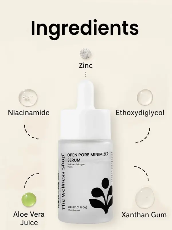 Open pore minimiser face serum - Image 3